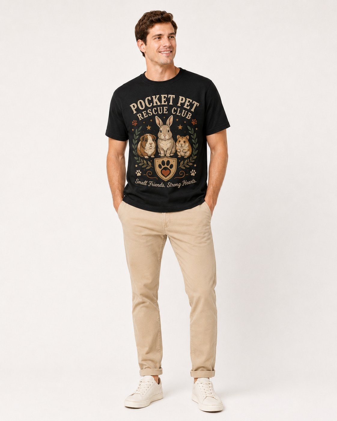 Pocket Pet Rescue Club Men's T-Shirt