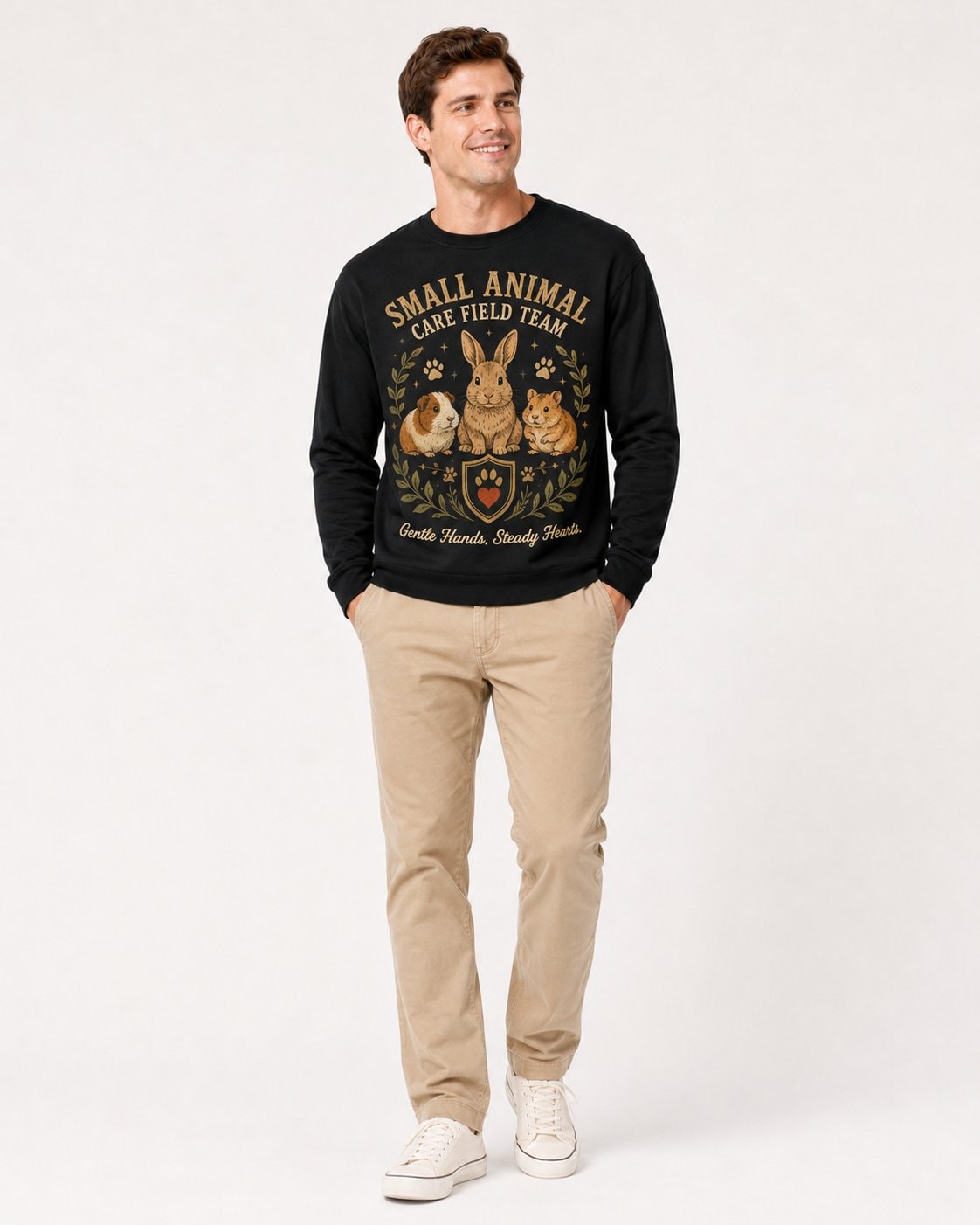 Small Animal Care Field Team Men's Long Sleeve Shirt