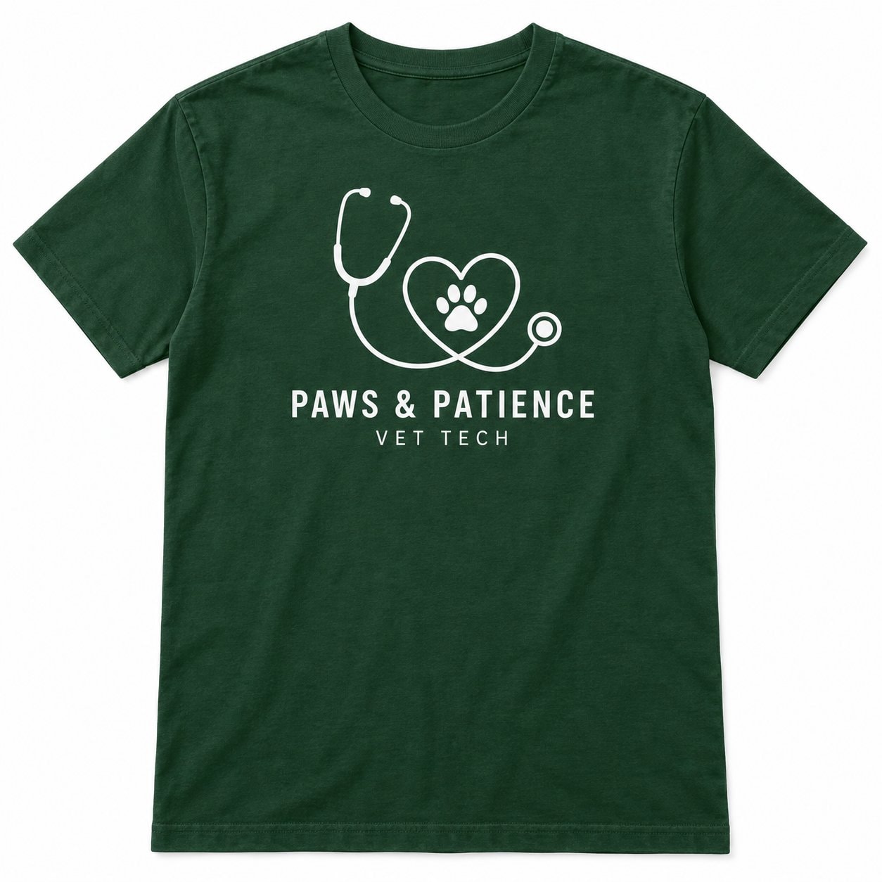 Paws & Patience Vet Tech Men's T-Shirt