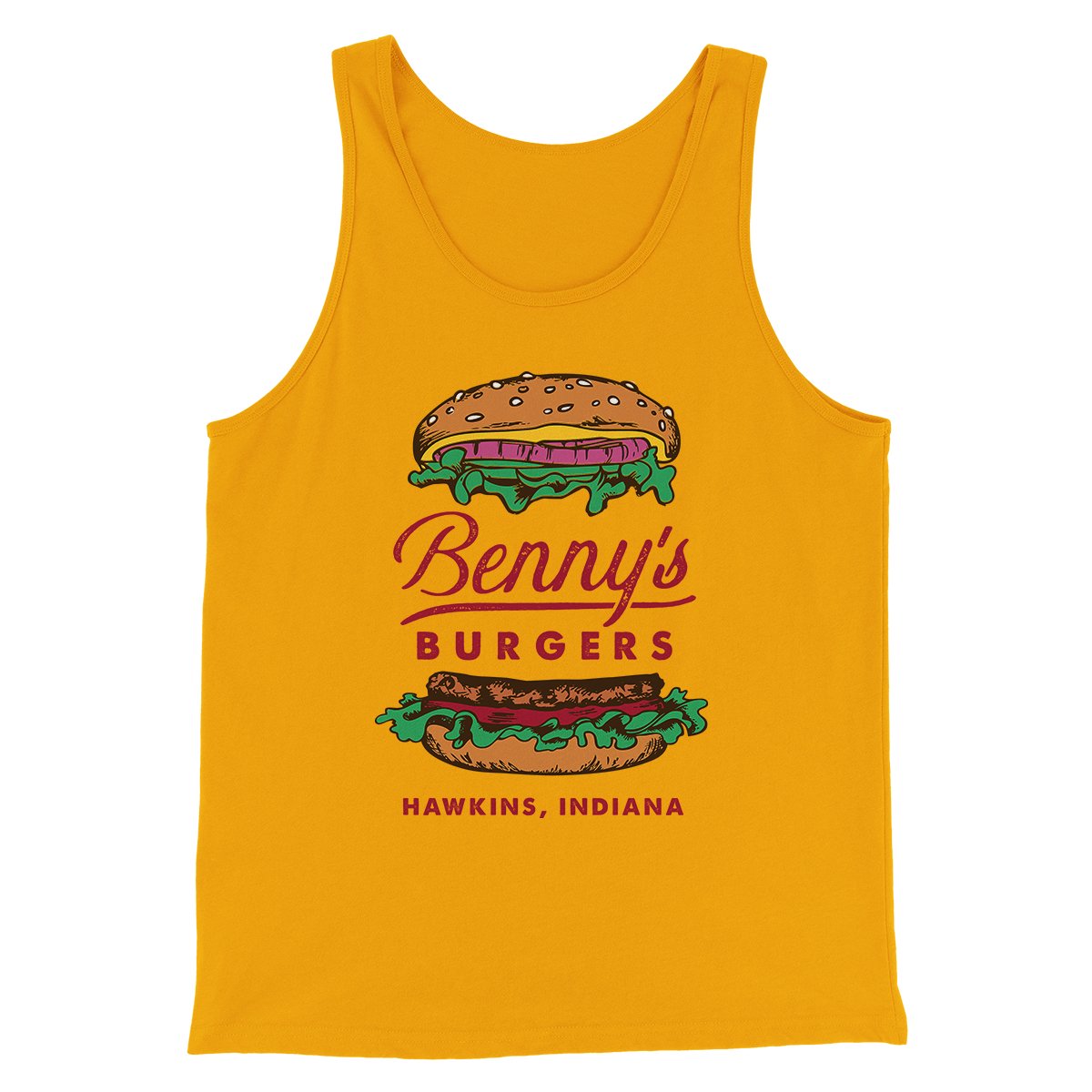 Benny's Burgers Men/Unisex Tank Top