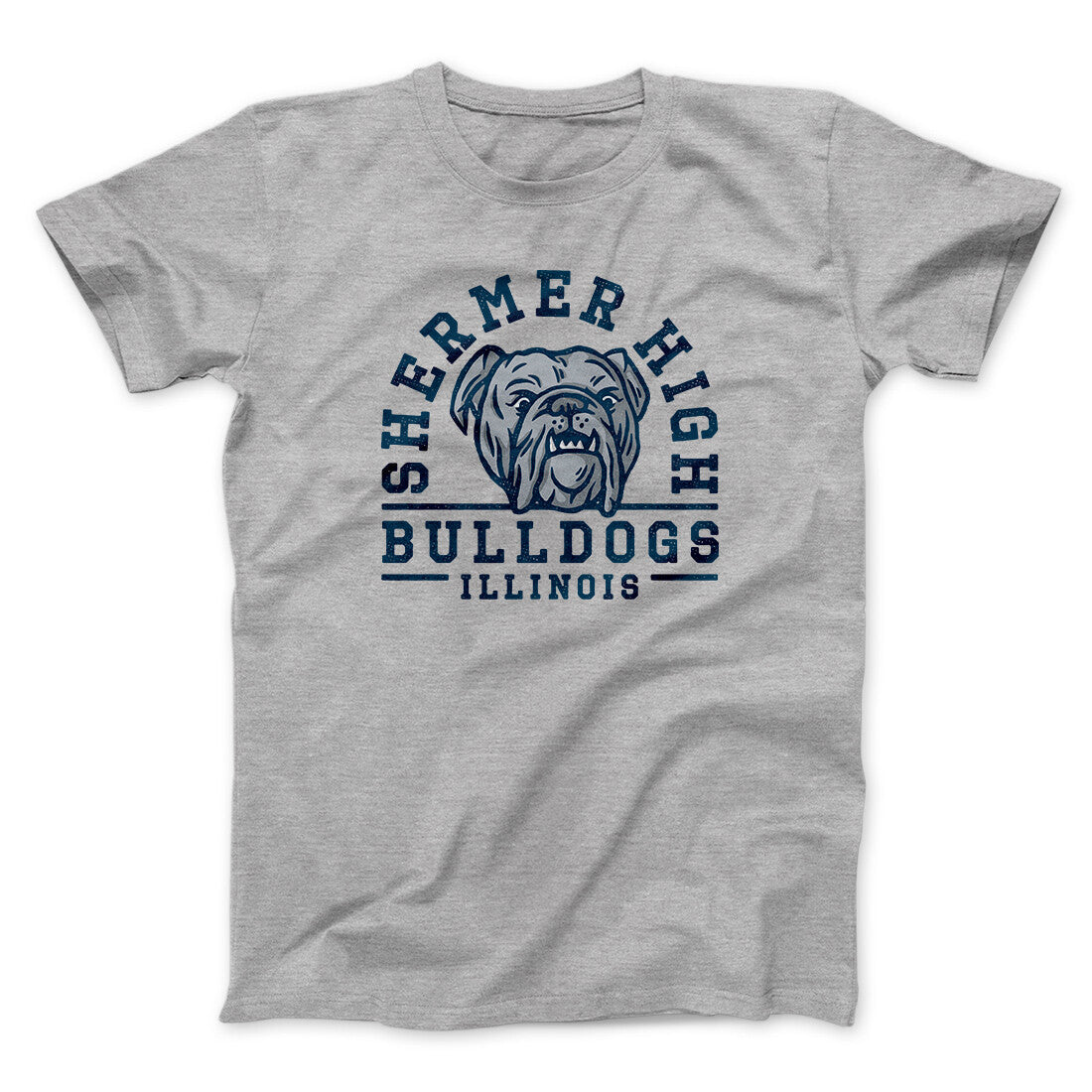 Shermer High Bulldogs Men/Unisex T-Shirt