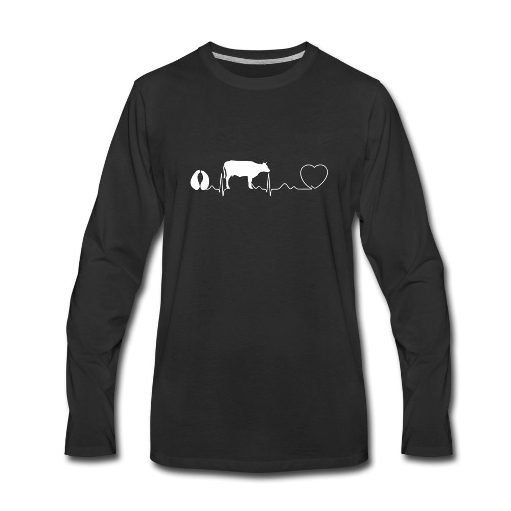 Cow pulse Unisex Premium Long Sleeve T-Shirt