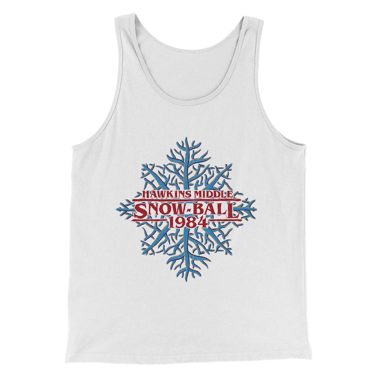 Hawkins Middle Snow Ball Men/Unisex Tank Top